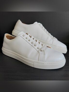 Thursday Boot Co. Men’s Premier Low Fashion Sneaker Sz 11 White Leather Shoe GUC